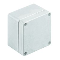 Dėžutė v/t 80x75x57mm aliumininė IP68 pilka KLIPPON K11 - WEIDMULLER