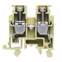 Gnybtas 2.5mm2 pilkas ant bėgelio AKZ 2.5 - WEIDMULLER