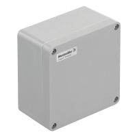 Dėžutė v/t 160x160x90mm E60 polyesteris IP66 pilka KLIPPON POK 161609 - WEIDMULLER