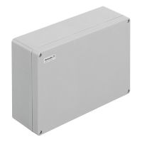 Dėžutė v/t 250x400x120mm E60 polyesteris IP66 pilka KLIPPON POK 254012 - WEIDMULLER