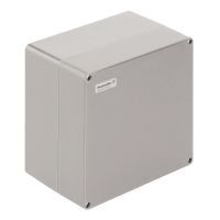 Dėžutė v/t 250x255x160.5mm E60 polyesteris IP66 pilka KLIPPON POK 252516 - WEIDMULLER