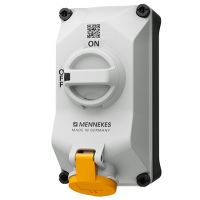 Lizdas CEE v/t 3P 16A 110V IP44 4h su kirtikliu DUO - MENNEKES