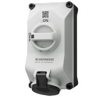 Lizdas CEE v/t 4P 16A 500V IP44 7h su kirtikliu DUO - MENNEKES