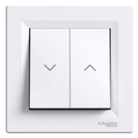 Jungiklis p/t žaliuzių baltos spalvos 10A 250V Asfora - SCHNEIDER ELECTRIC