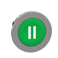 Galvutė mygtukui žalia su simboliu "II" be fiksacijos 30.5mm IP66 ZB4F Harmony - SCHNEIDER ELECTRIC