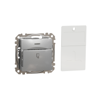 Jungiklis p/t kortelinis be rėmelio antracito spalvos 10A 250V SEDNA DESIGN - SCHNEIDER ELECTRIC
