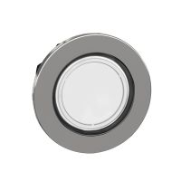 Galvutė mygtukui balta skaidri be fiksacijos 30.5mm metalinė IP66 ZB4F Harmony - SCHNEIDER ELECTRIC
