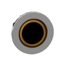 Galvutė mygtukui oranžinė su šviečiančiu žiedu be fiksacijos 30.5mm metalinė IP66 ZB4F Harmony - SCHNEIDER ELECTRIC