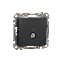 Lizdas p/t TV tarpinis be rėmelio varžtiniai kontaktai antracito spalvos 7dB SEDNA DESIGN - SCHNEIDER ELECTRIC