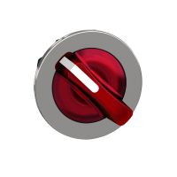 Galvutė perjungikliui 2 padėčių raudona be fiksacijos 30.5mm metalinė IP66 ZB4F Harmony - SCHNEIDER ELECTRIC