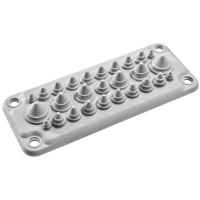 Flanšas kabelių įvedimui praduriamas 27 vietų IP66 FL21 Spacial - SCHNEIDER ELECTRIC