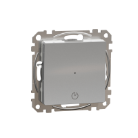 Laikmatis p/t 1s-24val su pašvietimu aliuminio spalvos 10A 230V SEDNA DESIGN - SCHNEIDER ELECTRIC
