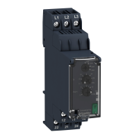 Relė fazių sekos kontrolės + asimetrija 2co 8A multifunkcinė RM22TA Harmony - SCHNEIDER ELECTRIC