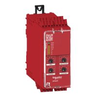 Modulis saugos 3no+1nc+3no Kat.4 24V AC/DC užspaudžiami kontaktai XPSUAT Harmony - SCHNEIDER ELECTRIC