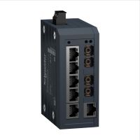 Komutatorius 6xRJ45 Kat.5e 2xSC MM Duplex Ethernet TCP/IP Modicon - SCHNEIDER ELECTRIC