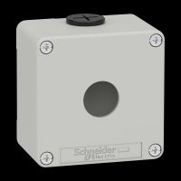 Dėžutė v/t 1 skylės 22mm IP65 pilka metalinė XAP Harmony - SCHNEIDER ELECTRIC