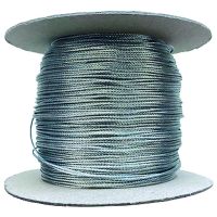 Trosas 6.35mm/500kg plieninis cinkuotas L-100m PSATS100x500 - PROTEC