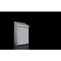 Skydas v/t 549(430)x310x210mm IP66 nerūdijančio plieno su montažine plokšte HD 1304.600 - RITTAL
