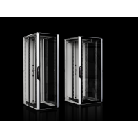 Spinta komutacinė 2000x800x1200mm su stiklinėmis durimis ir 19" profiliais 42U VX IT VX 5311.826 - RITTAL