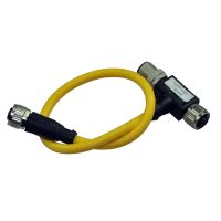 Adapteris Y formos su T jungtimi M12-M12/M12 PSEN - PILZ