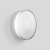 Šviestuvas v/t LED 28.8W IP44 3000K 2477lm D-390mm H-90mm dimeriuojamas AC/DC baltos spalvos DALI - BEGA