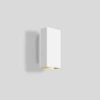 Šviestuvas v/t LED 10W IP20 3000K 249lm 100x180mm H-90mm baltos/žalvario matinės spalvos šviečia aukštyn/žemyn - BEGA