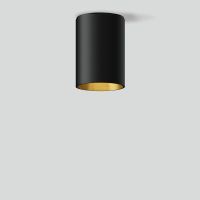 Šviestuvas v/t LED 6W IP20 3000K 311lm D-80mm H-115mm juodos/žalvario matinės spalvos - BEGA
