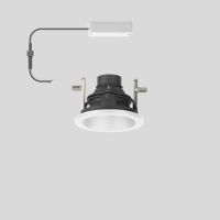 Šviestuvas į/l LED 5.8W IP20 3000K 364lm D-110mm H-80mm 52 laipsnių reguliuojama optika baltos spalvos - BEGA