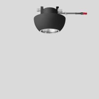 Šviestuvas į/l LED 10.2W IP20 3000K 962lm D-140mm H-110mm 16 laipsnių juodos matinės spalvos - BEGA
