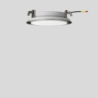 Šviestuvas į/l LED 21W IP20 2700K-6500K 1082lm D-255mm H-60mm dimeriuojamas nerūdijančio plieno spalvos DALI DT8 TW - BEGA
