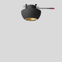 Šviestuvas į/l LED 10.2W IP20 3000K 807lm D-140mm H-110mm juodos/žalvario matinės spalvos STUDIO LINE - BEGA