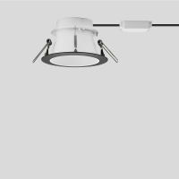 Šviestuvas į/l LED 11.8W IP20 3000K 872lm D-130mm H-80mm dimeriuojamas juodos/baltos matinės spalvos DALI STUDIO LINE - BEGA
