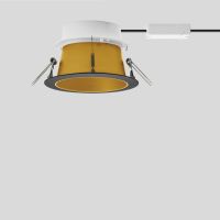Šviestuvas į/l LED 20W IP20 3000K 1135lm D-150mm H-90mm dimeriuojamas juodos/žalvario matinės spalvos DALI STUDIO LINE - BEGA