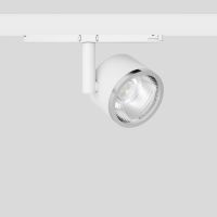 Prožektorius LED 37.5W IP20 3000K 2985lm į 3F bėgelį D-120mm H-140mm 72 laipsnių dimeriuojamas baltos matinės spalvos DALI EUROSTANDARD-PLUS - BEGA