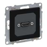 Lizdas p/t HDMI be rėmelio juodos spalvos Suno - LEGRAND