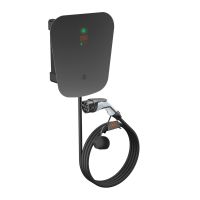 Stotelė įkrovimo montuojama 11kW 16A 400V T2 su kabeliu 5m (nustatoma iki 22kW) su viršįt. apsauga Basic Protect juoda WB AC BL SPD - OBO BETTERMANN