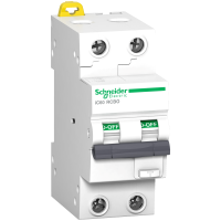 Relė srovės nuotėkio RCBO 2P 10A B 30mA su automatu A-tipas iC60 Acti9 - SCHNEIDER ELECTRIC
