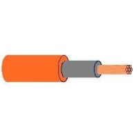 Laidas SL 1.5mm2 oranžinis, dviguba izoliacija, optinio kabelio ir dujų trasų žymėjimui [matuojamas] - LIETKABELIS