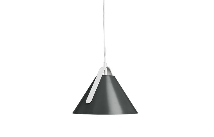 Šviestuvas pakabinamas 1x40W E27 D-280mm H-200mm pilkas su 3m pakabinimo laidu DIVERSITY - DEKO LIGHT