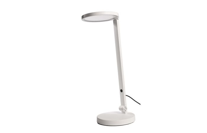 Šviestuvas stalinis LED 12W 3000K 950lm D-150mm H-355mm dimeriuojamas baltos spalvos ADHARA - DEKO LIGHT