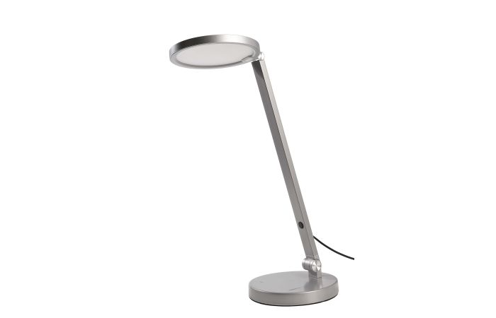 Šviestuvas stalinis LED 12W 3000K 950lm D-150mm H-355mm dimeriuojamas sidabrinės spalvos ADHARA - DEKO LIGHT