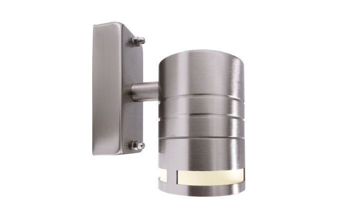 Šviestuvas v/t 1x35W GU10 IP44 D-60mm H-125mm sidabrinės spalvos BRA ZILLY II DOWN - DEKO LIGHT