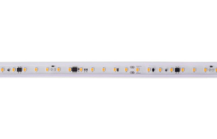 Juosta LED 14W/m 230V IP65 2700K 1442lm/m 103lm/W L-15m 30 laikiklių su kištuku - DEKO LIGHT
