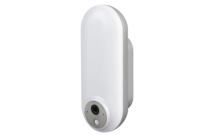 Šviestuvas v/t LED 15W IP44 3000K 1000lm BRA su jutikliu ir kamera baltos spalvos WiFi SMART+ Cloud - LEDVANCE
