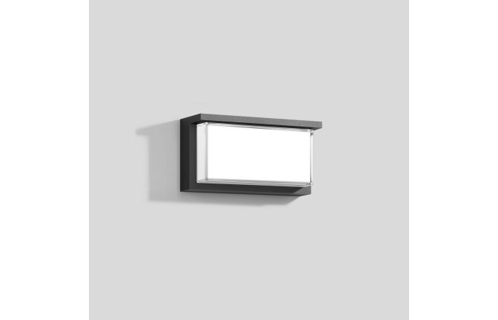 Šviestuvas v/t LED 7W IP65 3000K 613lm 240x120mm H-85mm grafito spalvos BRA - BEGA