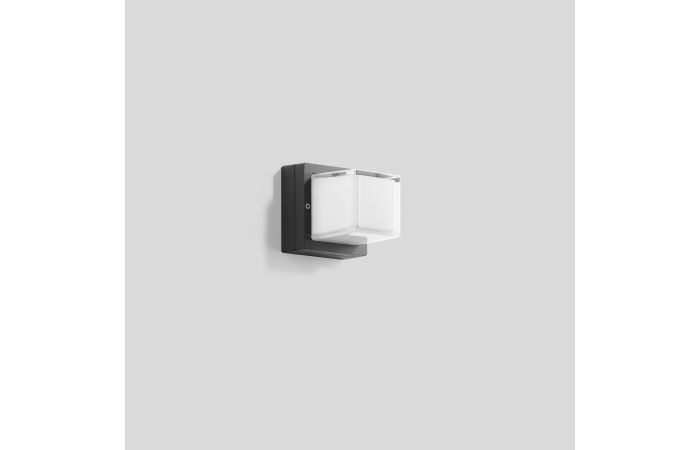 Šviestuvas v/t LED 4.3W IP65 3000K 306lm 120x120mm H-135mm grafito spalvos - BEGA