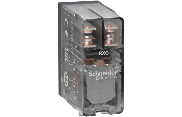 Relė tarpinė 2co 5A 24V DC RXG Harmony - SCHNEIDER ELECTRIC