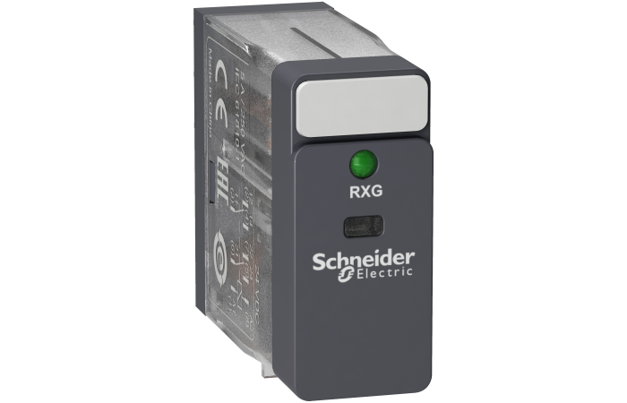 Relė tarpinė 2co 5A 24V DC su LED RXG Harmony - SCHNEIDER ELECTRIC