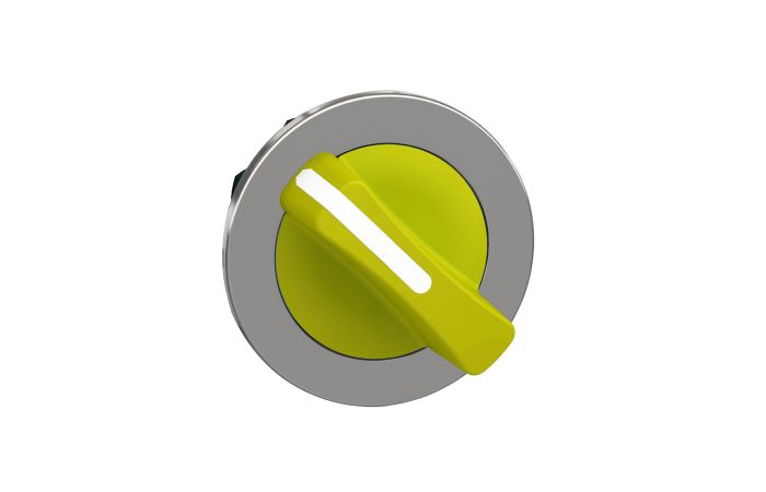 Perjungiklis 2 padėčių geltonas su fiksacija 30.5mm IP66 ZB4F Harmony - SCHNEIDER ELECTRIC