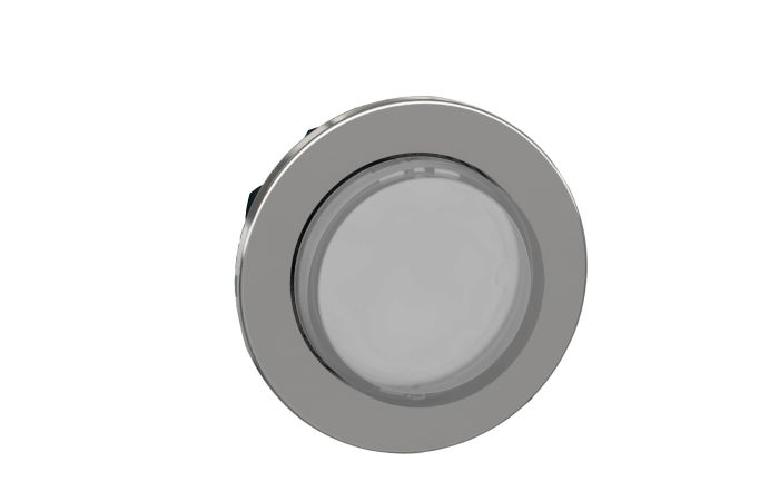 Galvutė mygtukui balta skaidri iškili su fiksacija 30.5mm metalinė IP66 ZB4F Harmony - SCHNEIDER ELECTRIC